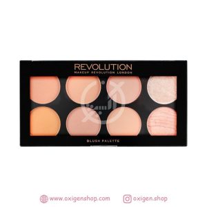 پالت رژگونه رولوشن مدل Hot Spice Revolution hot spice blush palette